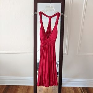 Tie Knot Halter Dress